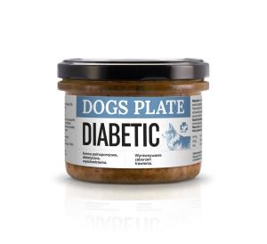 Dogs Plate Vet Diabetic 180g - Outlet