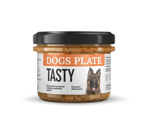 Zestaw 24 słoików - Dogs Plate Tasty 180g