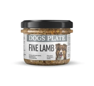 Zestaw 48 słoików - Dogs Plate Fine Lamb 180g
