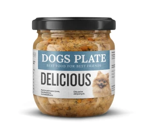 Dogs Plate Delicious 360g - Outlet