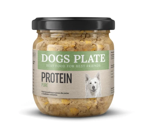 Zestaw 12 słoików - Dogs Plate Protein 360g