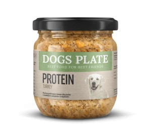 Dogs Plate Protein z mięsem z indyka 360g