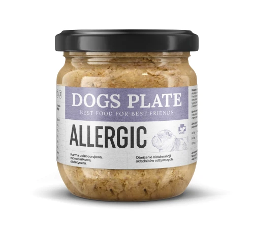 Zestaw 48 słoików - Dogs Plate Vet Allergic 360g