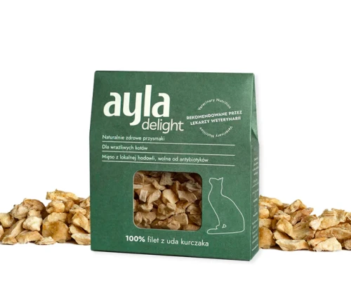 AYLA-Delight-kot-przysmaki-liofilizowane-kurczak-filet-udo-przod.webp