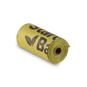 BIOworki na odchody zielone - rolka 15 sztuk