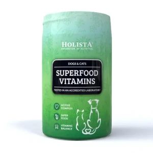 HOLISTA  Superfood Vitamins Witaminy i Minerały dla Psa i Kota 200g