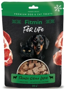 FITMIN Dog & Cat Freeze Dried Lamb - Liofilizowana Jagnięcina 30g 