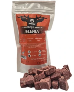 Pan Zwierz Liofilizowane smaczki z jelenia 70g