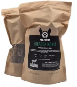 PAN ZWIERZ Żołądek konia 250g