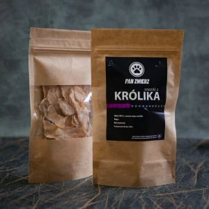 PAN ZWIERZ Naturalne Smaczki z Królika 25g