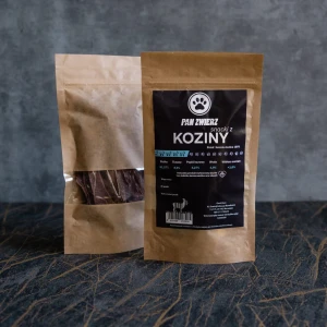 PAN ZWIERZ Naturalne Smaczki z Koziny 25g