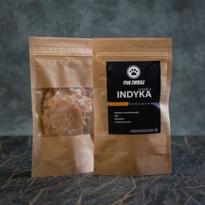 PAN ZWIERZ Naturalne Smaczki z Indyka 25g