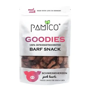 PAMICO Goodies Serca wieprzowe Freeze-Dried 50g