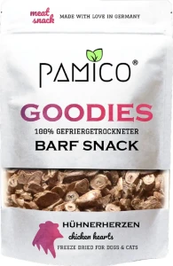 PAMICO Goodies Liofilizowane Serca Kurczaka 50g