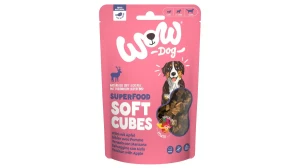 WOW Superfood Soft Cubes Wild – Dziczyzna z Jabłkiem Miękkie Przysmaki dla psa 150g