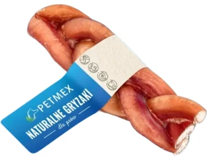 PETMEX Penis wołowy warkocz dla psa 15 cm 1szt