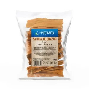 PETMEX Skóra Końska Gryzak Naturalny 15cm 200g