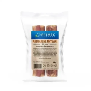 PETMEX Penis Wołowy Cięty Gryzak Naturalny 12cm 2szt
