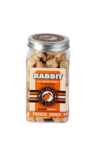 KIWI WALKER Liofilizowane Smaczki - Królik 100% 75g