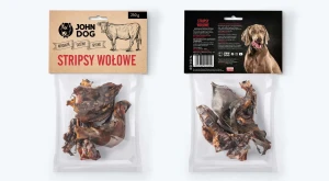 JOHN DOG Stripsy wołowe 250g