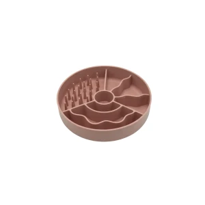 FIBOO Slow Fiboowl Mini miska spowalniająca jedzenie - różowa 15 cm
