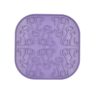 FIBOO Mata Lollipop Sticky - fioletowa 19x19cm