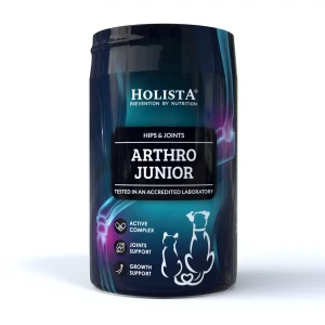 Promocja! HOLISTA Arthro Junior suplement na stawy dla szczeniąt 200g