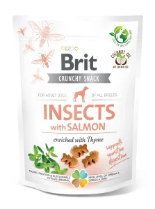 BRIT Care Przysmak Crunchy Cracker Insect&Salmon dla Psa 200g
