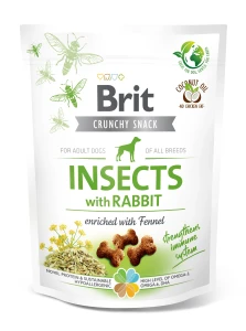 BRIT Care Przysmak Crunchy Cracker Insect&Rabbit dla Psa 200g