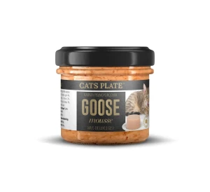 Cats Plate Goose Mousse 100g 