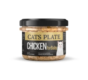 Zestaw 24 słoików - Cats Plate for Baby Chicken 180g