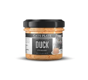 Zestaw 48 słoików - Cats Plate Duck Mousse 100g