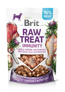 Promocja! BRIT Przysmak Raw Treat Immunity Lamb&Chicken dla Psa 40g