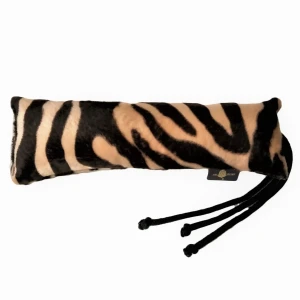 THE MISS CAT Kopacz KICK & HUG Zabawka dla Kotów - Zebra beżowa
