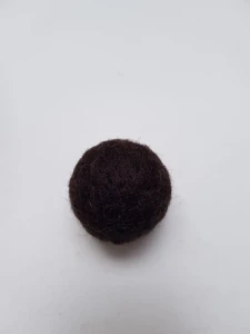 THE MISS CAT Piłeczka Wełniana WOOL WOOL - Brązowa
