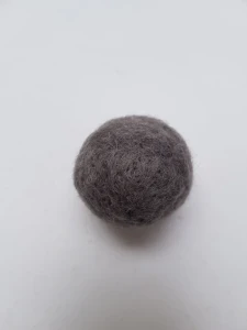 THE MISS CAT Piłeczka Wełniana WOOL WOOL - Szara