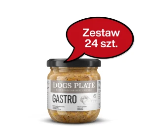 Zestaw 24 słoików - Dogs Plate Vet Gastro 360g