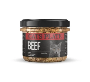 Cats Plate Beef 180g