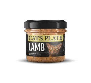 Cats Plate Lamb 100g