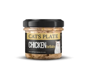  Zestaw 12 słoików - Cats Plate for Baby Chicken 100g