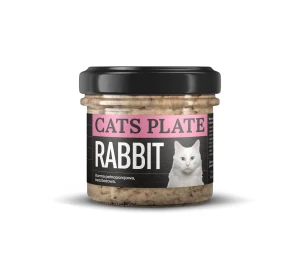 Zestaw 12 słoików - Cats Plate Rabbit 100g
