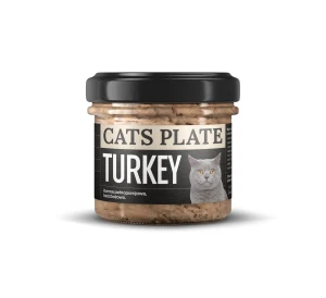 Zestaw 12 słoików - Cats Plate Turkey 100g
