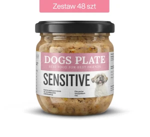 Zestaw 48 słoików - Dogs Plate Sensitive 360g - oszczędzasz 213 PLN