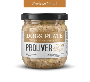  Zestaw 12 słoików - Dogs Plate Proliver 360g