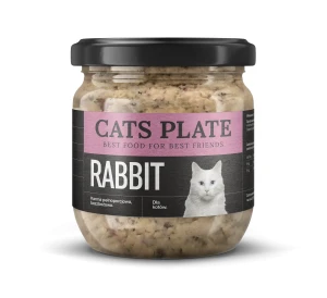 Cats Plate Rabbit 360g - Outlet