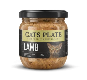 Cats Plate Lamb 360g