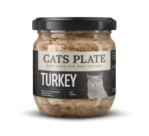  Cats Plate Turkey 360g