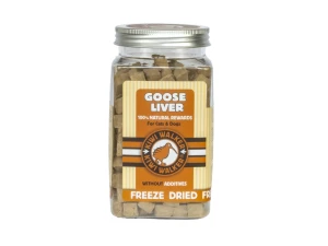 KIWI WALKER 100% GĘSIA WĄTRÓBKA liofilizowane smaczki 120g