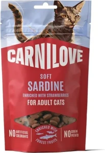 CARNILOVE Soft Snack Sardines & Parsley -  Sardynka z Natką Pietruszki dla Kota 50g