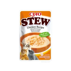 INABA Ciao Stew Potrawka w Sosie o Smaku Kurczaka dla Kotów 40g